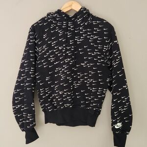 Nike All Over Swoosh Print Hoodie